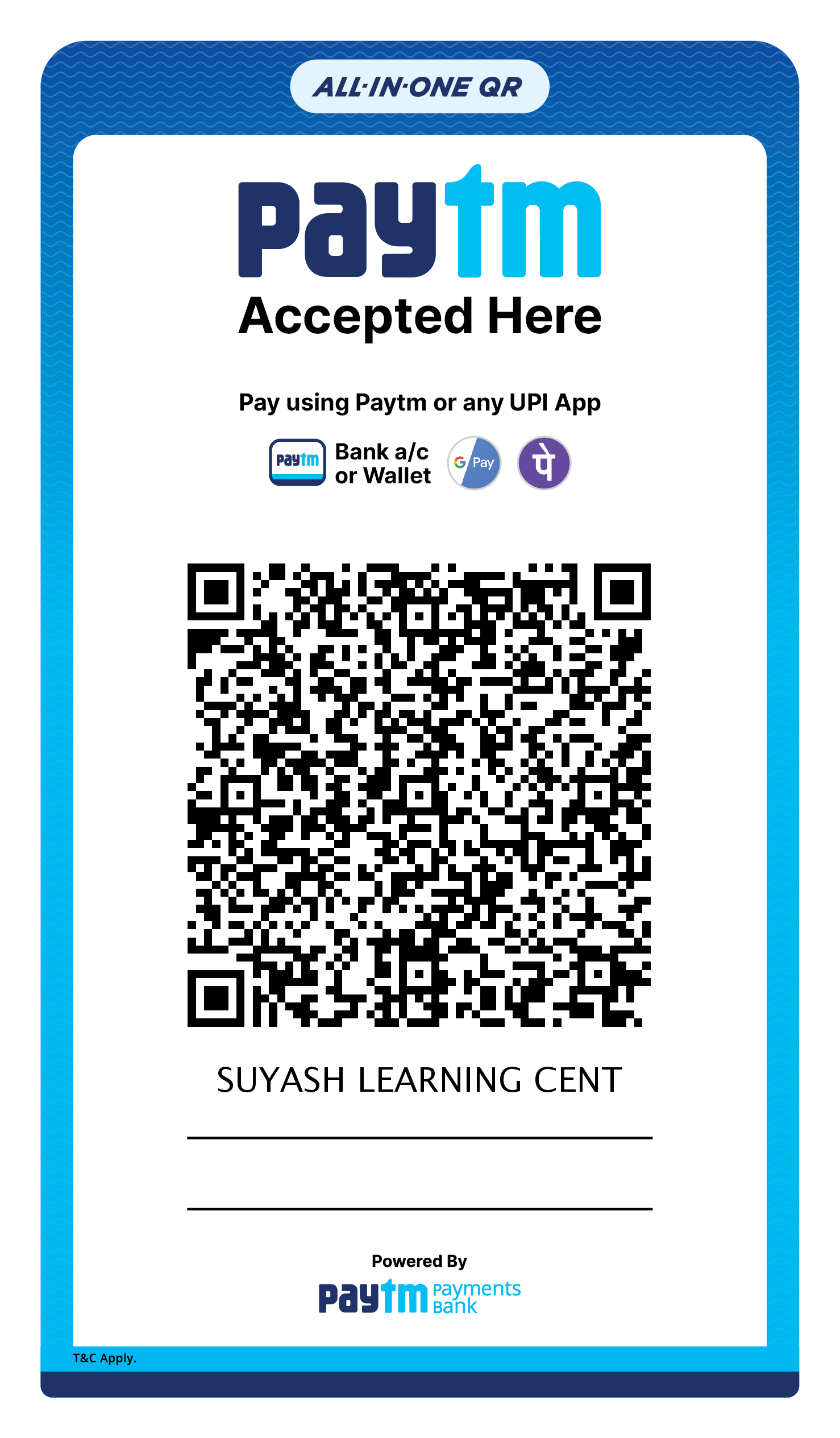 paytm QR Code